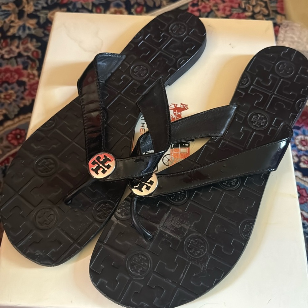 Tory Burch black sandals
